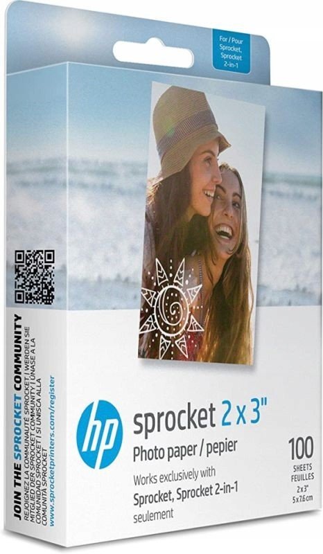 Papír do tiskárny Hp Sprocket, Sprocekt 2in1, 2x3
