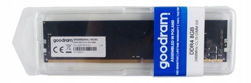 Ram 1x 8GB Goodram DDR4 1Rx8 2666MHz Non-ecc