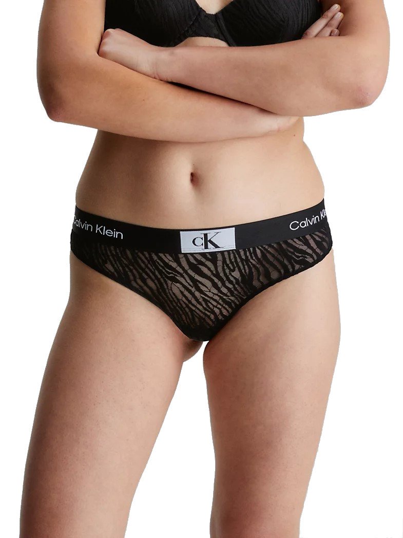 Calvin Klein Dámská tanga QF7378E-UB1 XS