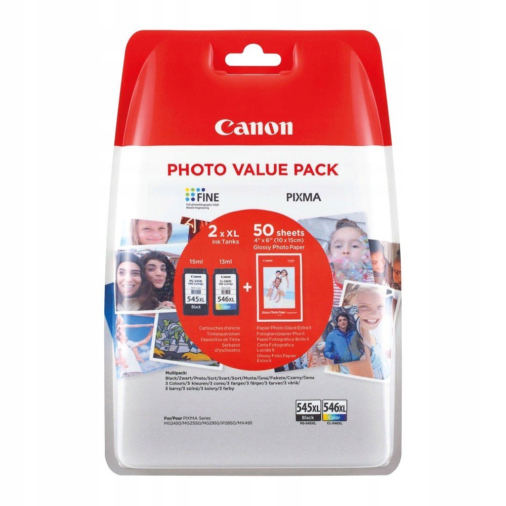 Canon PG-545 XL/CL-546 XL 50x GP-501