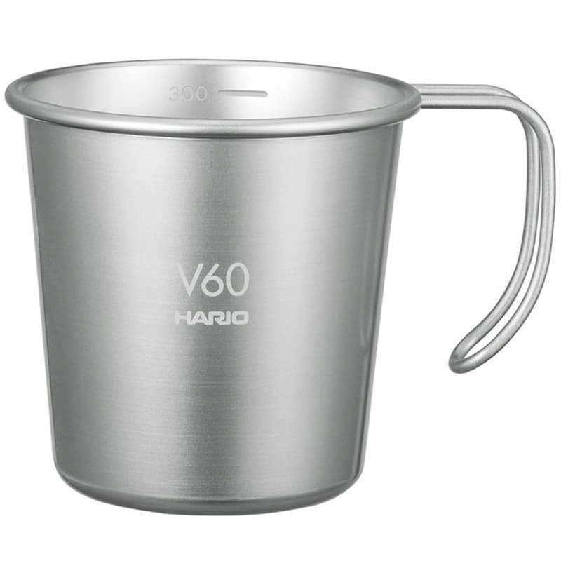 hrnek ocelový Hario Outdoor V60 Metal Stacking Mug 320 ml