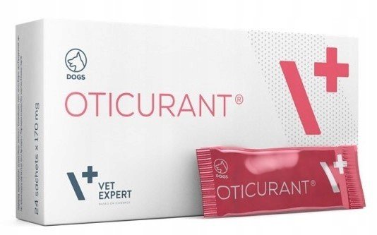 VetExpert Oticurant 24 sáčků Péče o psí uši