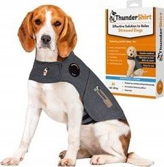 Vesta ThunderShirt odstíny šedé M