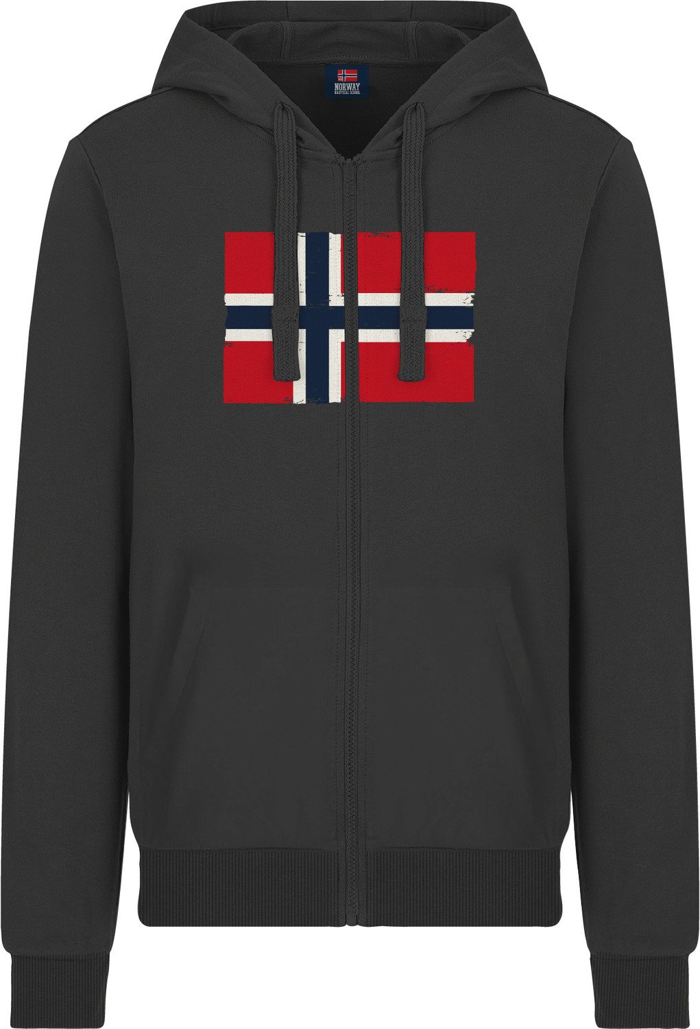 NORWAY COTTON FLEECE Pánská mikina US M 129444 Black