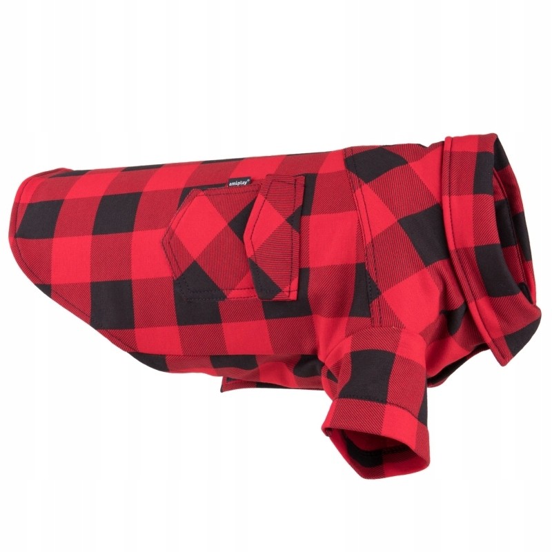 Amiplay Košile pro psa Ranger 40cm červená