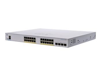Cisco CBS250-24FP-4X-EU, 24-port GE, Full PoE, 4x10G SFP+ - REFRESH