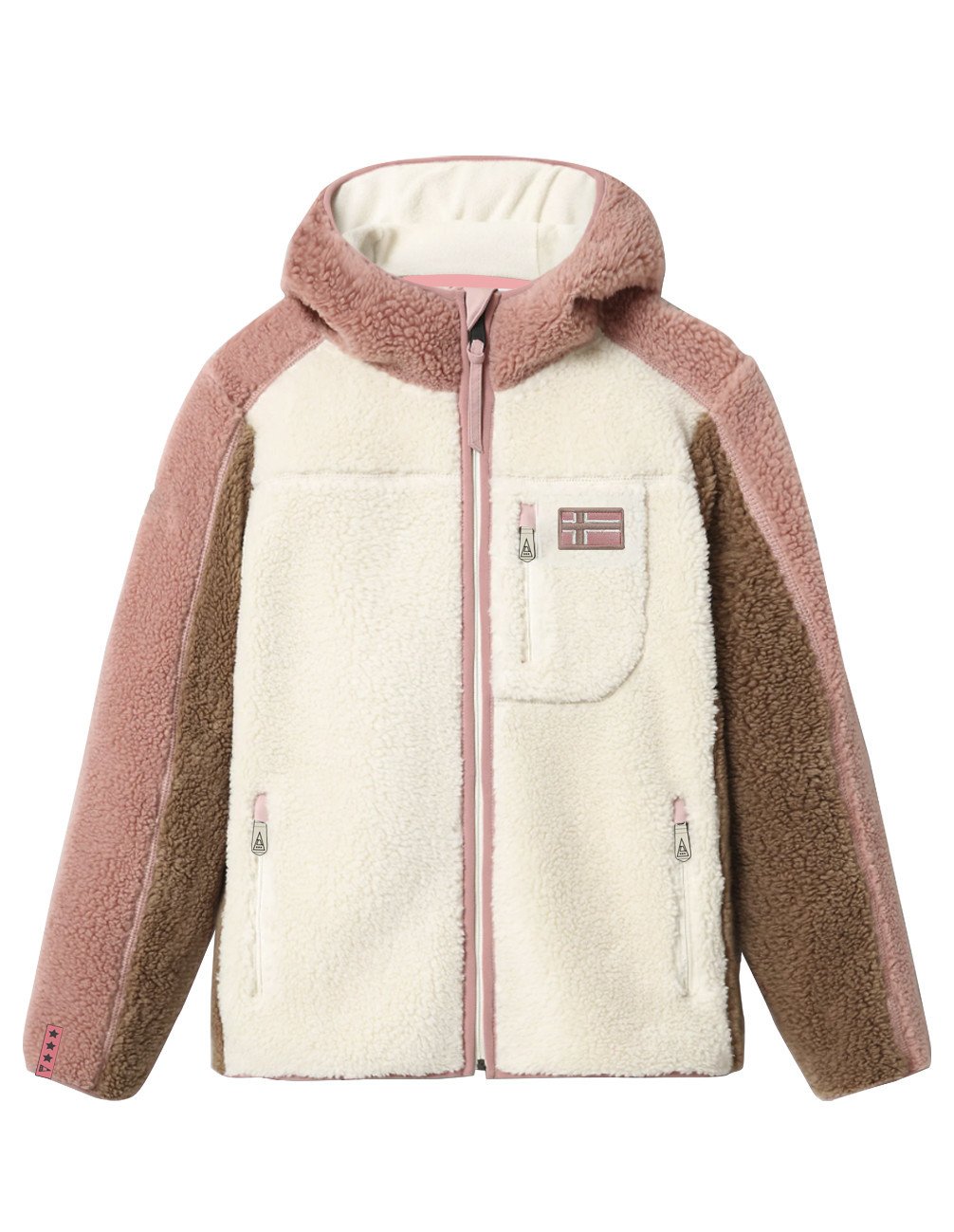 NORWAY POLAR FLEECE Dámská mikina US S 119904 Off White