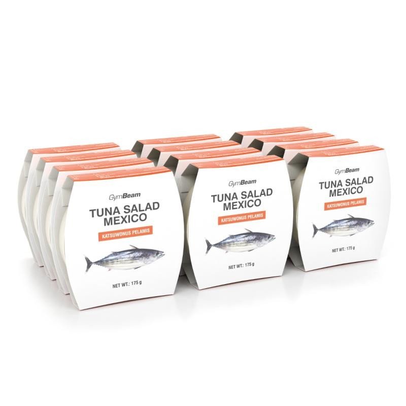 GymBeam Tuňákový salát Mexiko 12 x 175 g