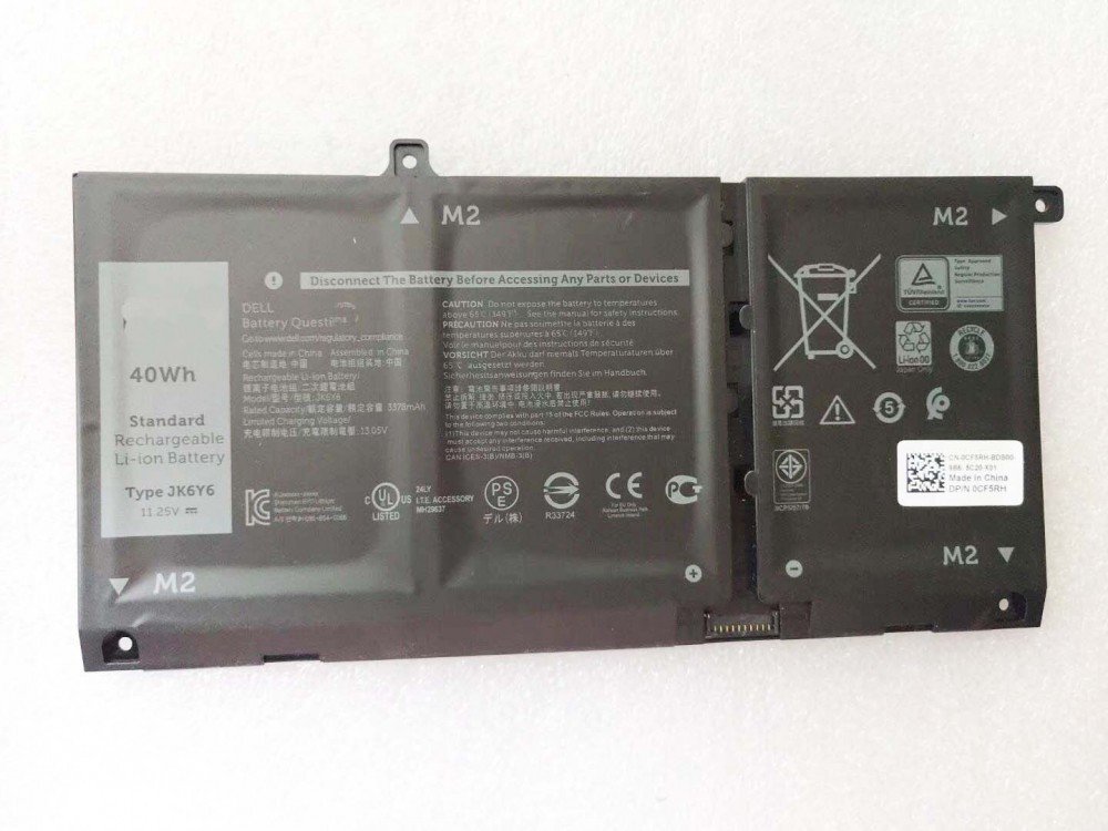 Dell Baterie 3-cell 40W/HR LI-ON pro Latitude 3410, 3510, Vostro 5401, 5402, 5501, 5502