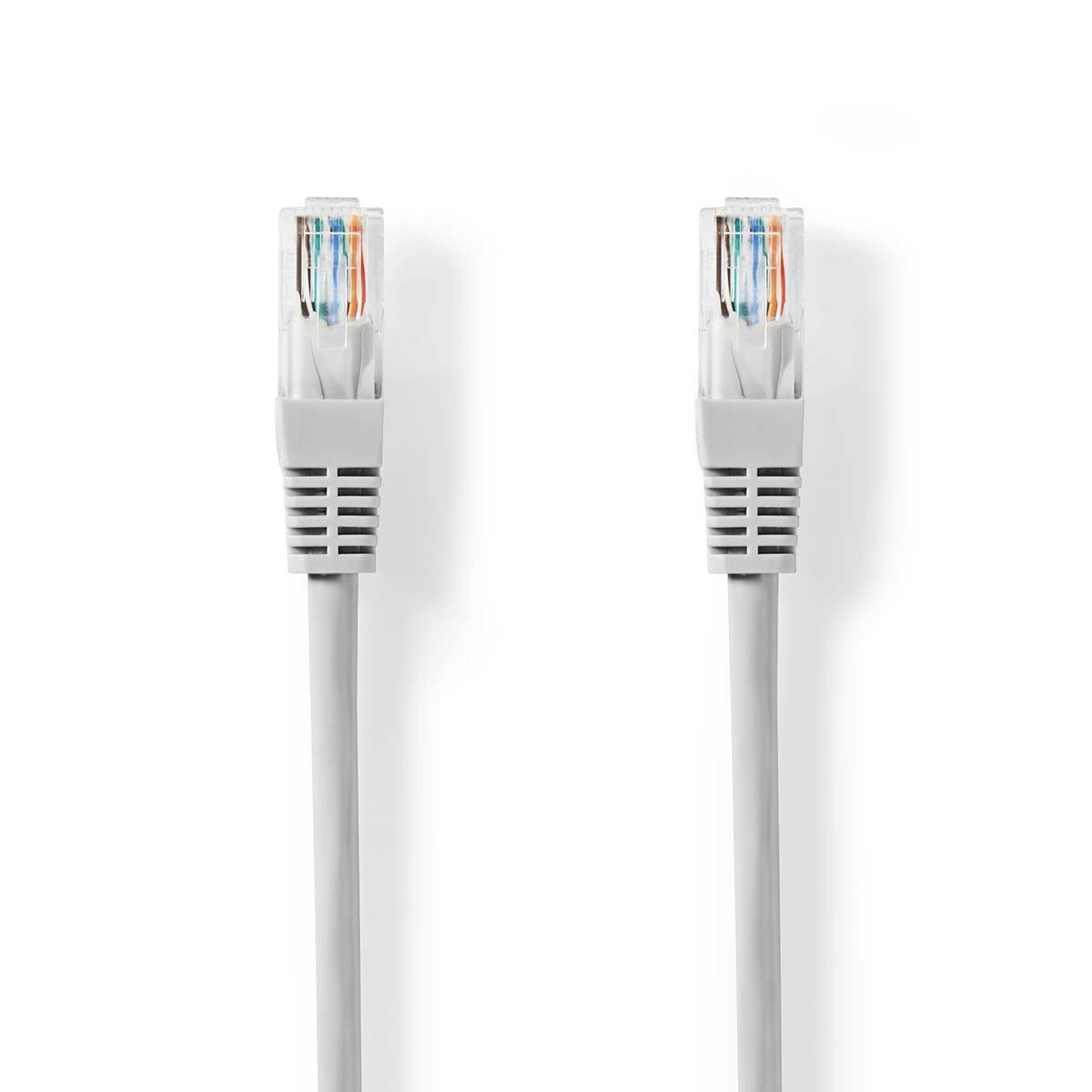 Nedis CCGL85101GY20 - Síťový Kabel Cat 5e U/UTP | RJ45 Zástrčka | RJ45 Zástrčka | 2.00 m | Kulatý | PVC | Šedá