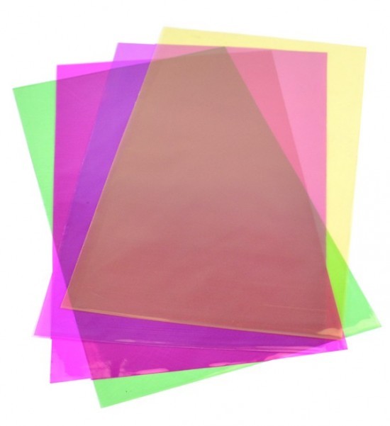 IMPAP Sáčky celofánové - barevné - 15 x 25 cm - 50 ks - 14157