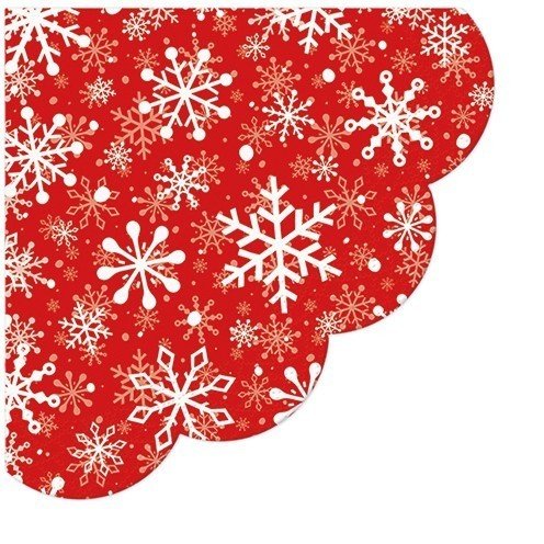 PAW Vánoční ubrousky PAW R - Christmas Snowflakes - SDR230633