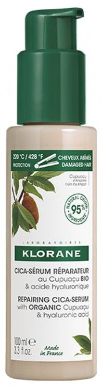 Klorane Regenerační sérum pro suché a poškozené vlasy (Repairing Cica-Serum) 100 ml