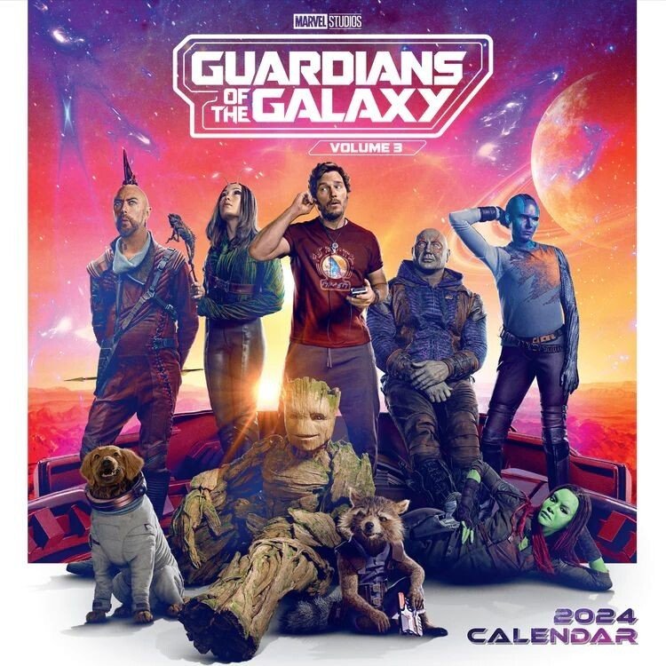 DANILO Kalendář 2024 Guardians of the Galaxy Vol. 3