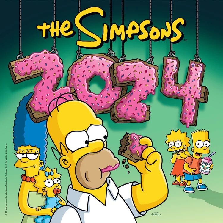 DANILO Kalendář 2024 The Simpsons
