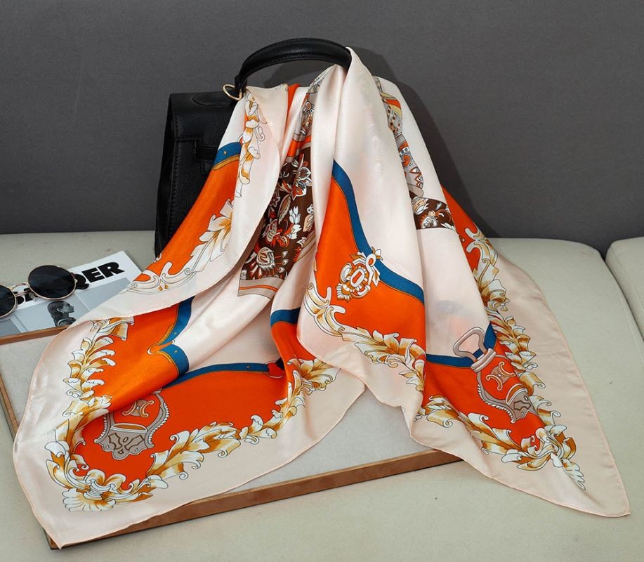 Dámský hedvábný šátek mod. 202301