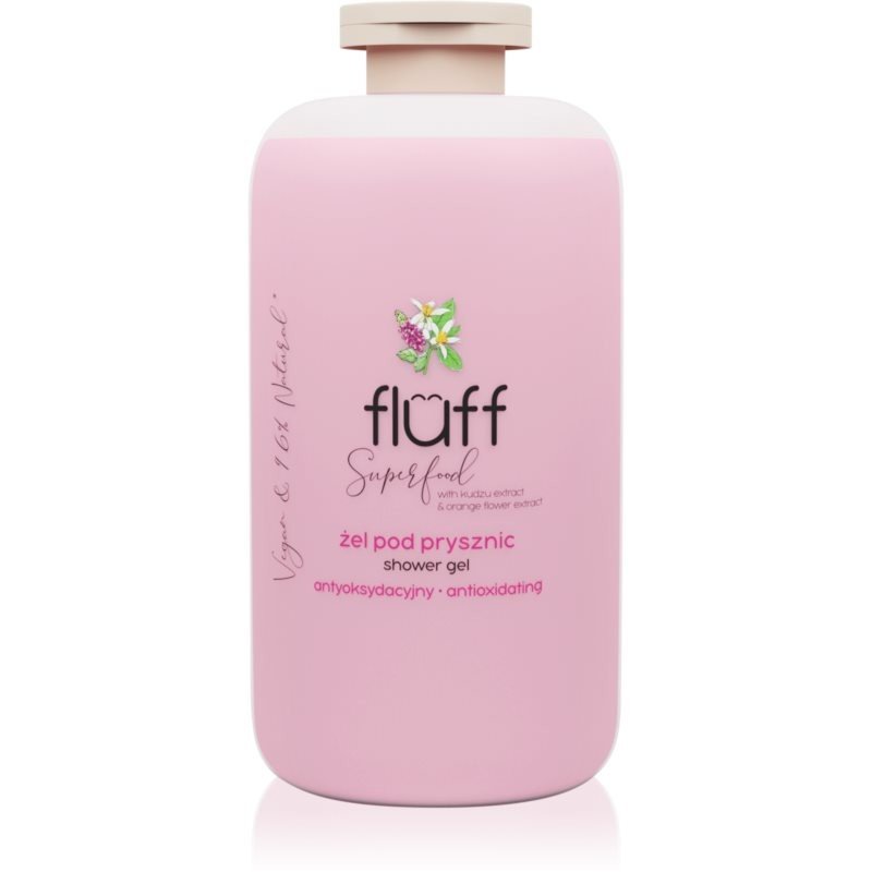 Fluff Superfood sprchový gel Kudzu & Orange Blossom 500 ml