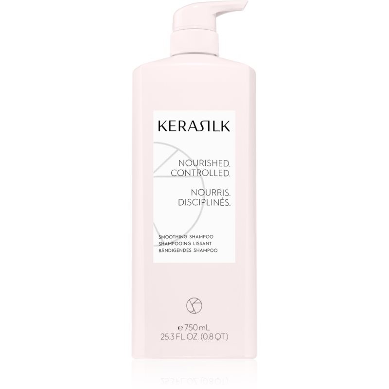 KERASILK Essentials Smoothing Shampoo šampon pro hrubé a nepoddajné vlasy 750 ml