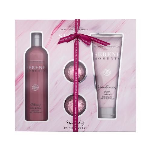 The Indulgent Bathing Co Serene Moments Nourishing Bath & Body Set dárková kazeta dárková sada