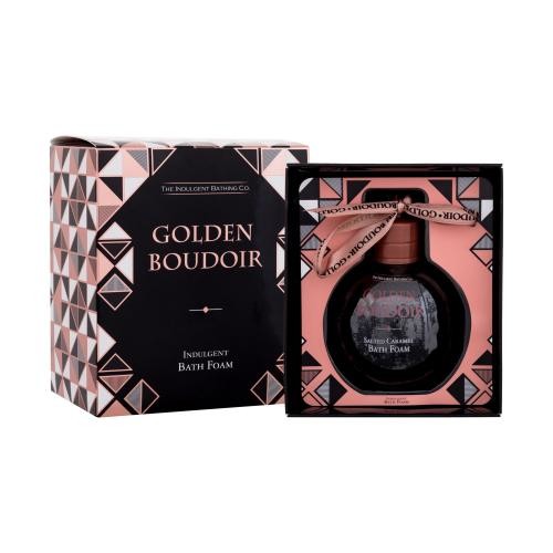 The Indulgent Bathing Co Golden Boudoir Salted Caramel Bath Foam 100 ml pěna do koupele s vůní slaného karamelu pro ženy