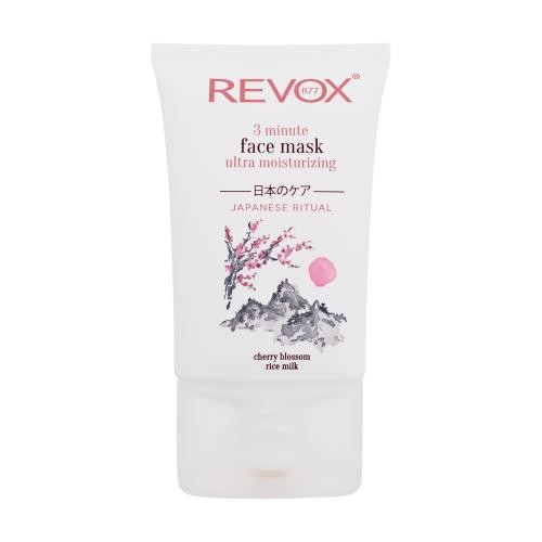 Revox Japanese Ritual 3 Minute Ultra Moisturizing Face Mask 30 ml hydratační pleťová maska pro ženy