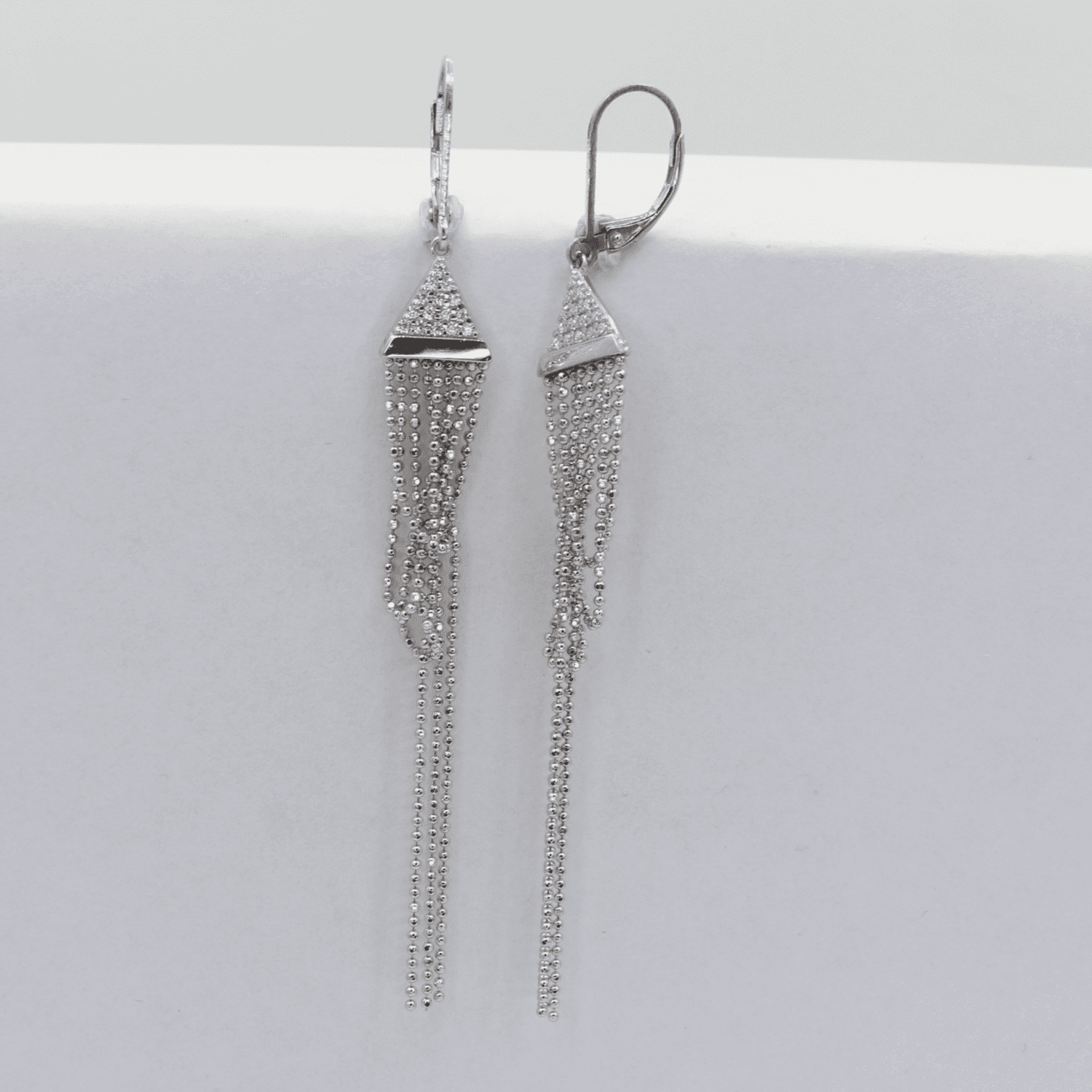 Stříbrné náušnice 105005