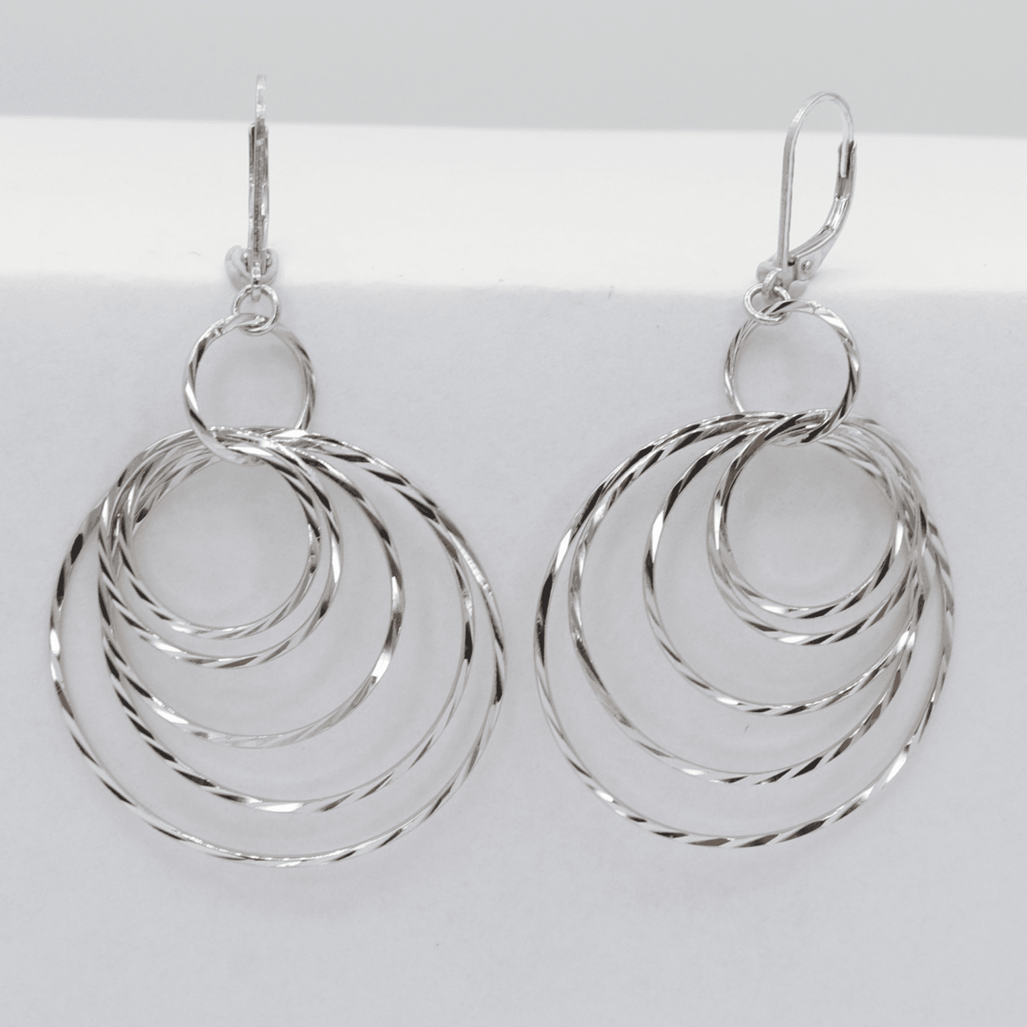 Stříbrné náušnice 105008