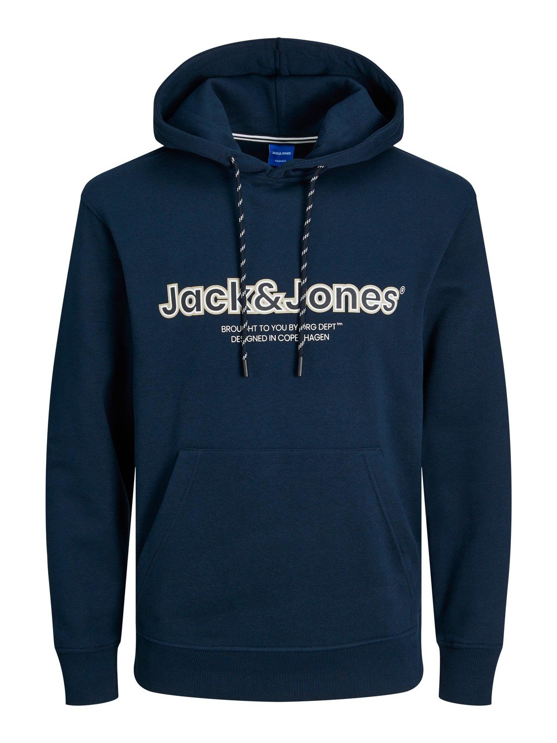 Jack&Jones Pánská mikina JORLAKEWOOD Relaxed Fit 12246802 Sky Captain XXL