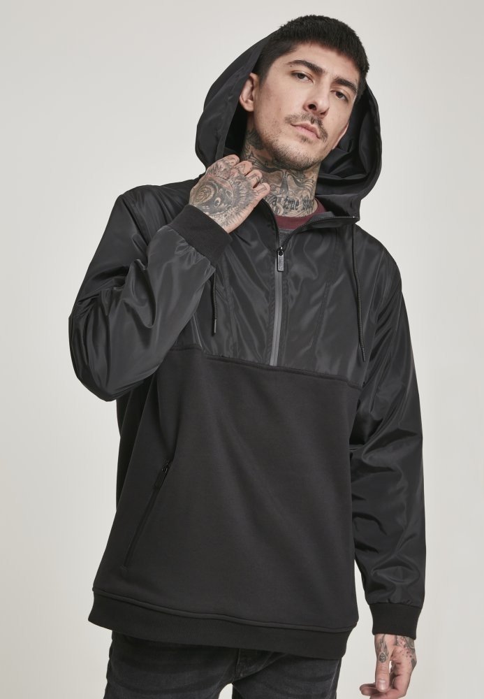 Military Half Zip Hoody L