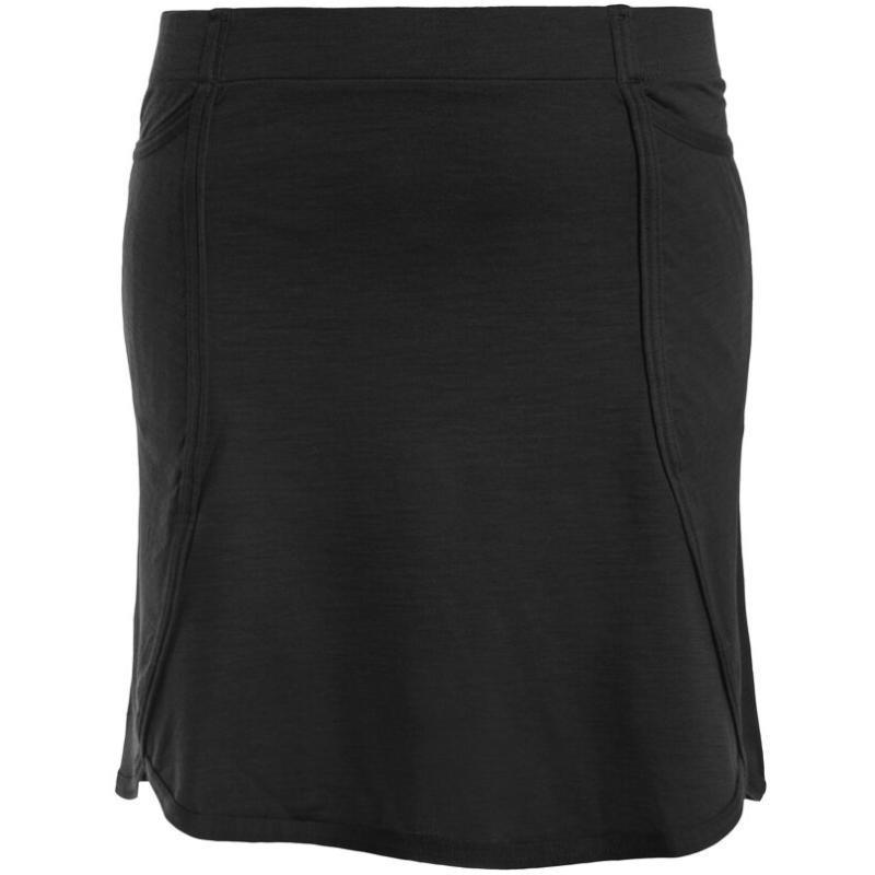 Sukně Sensor Merino Active - černá - velikost L