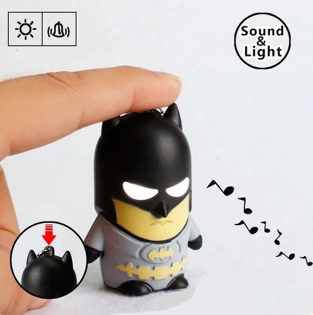 Batman LED klíčenka