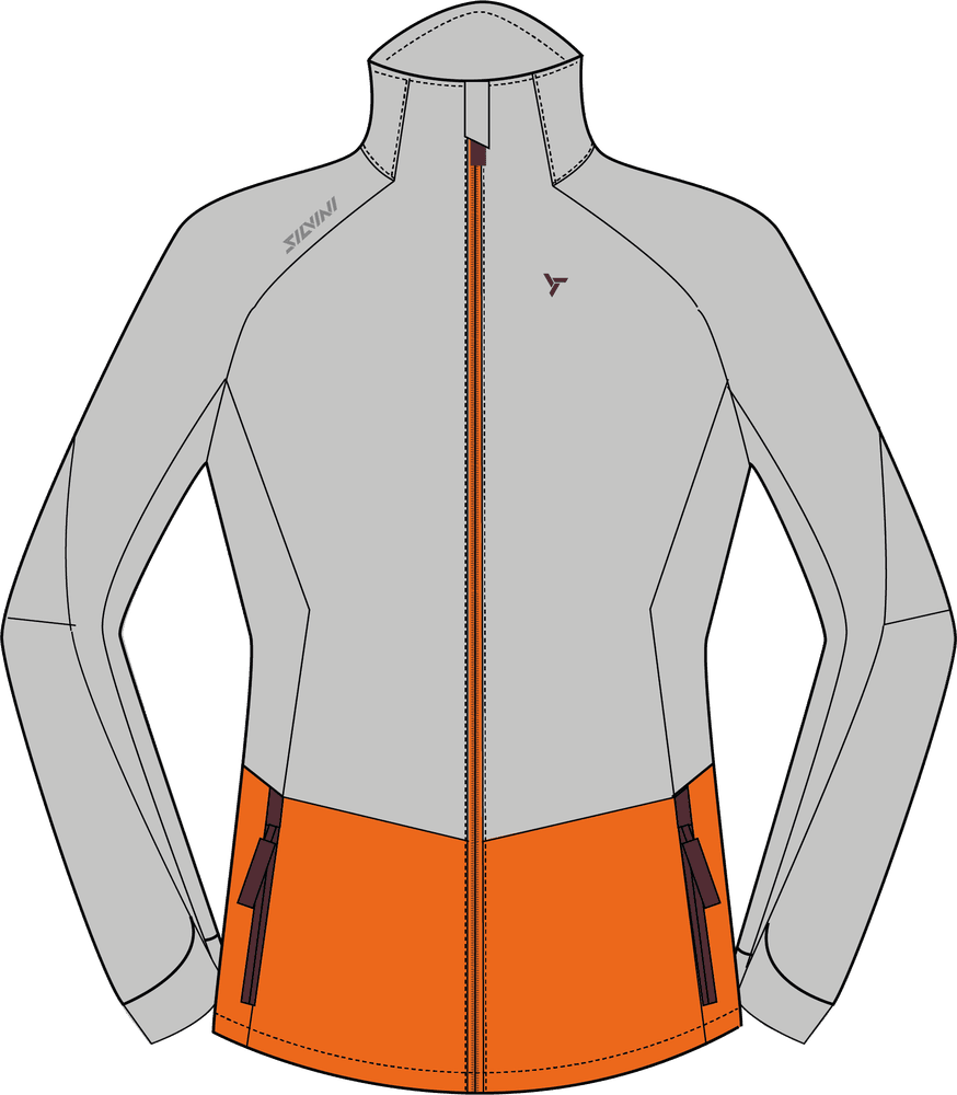 Dámská bunda Natisona, cloud-orange - XS