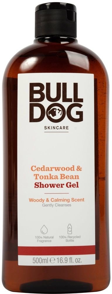 Bulldog Cedarwood & Tonka Bean Shower Gel 500ml