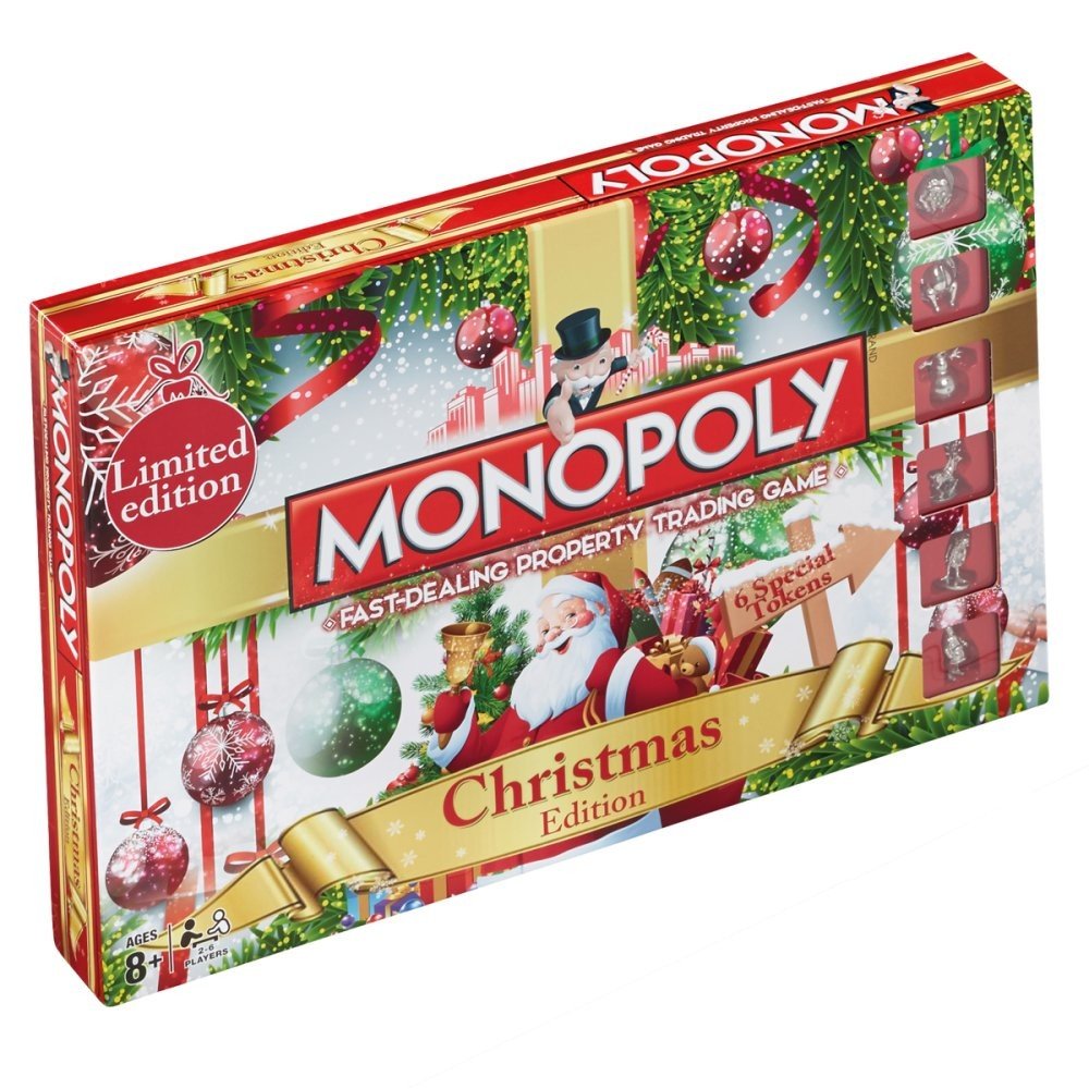 Winning Moves Monopoly Christmas Anglická verze