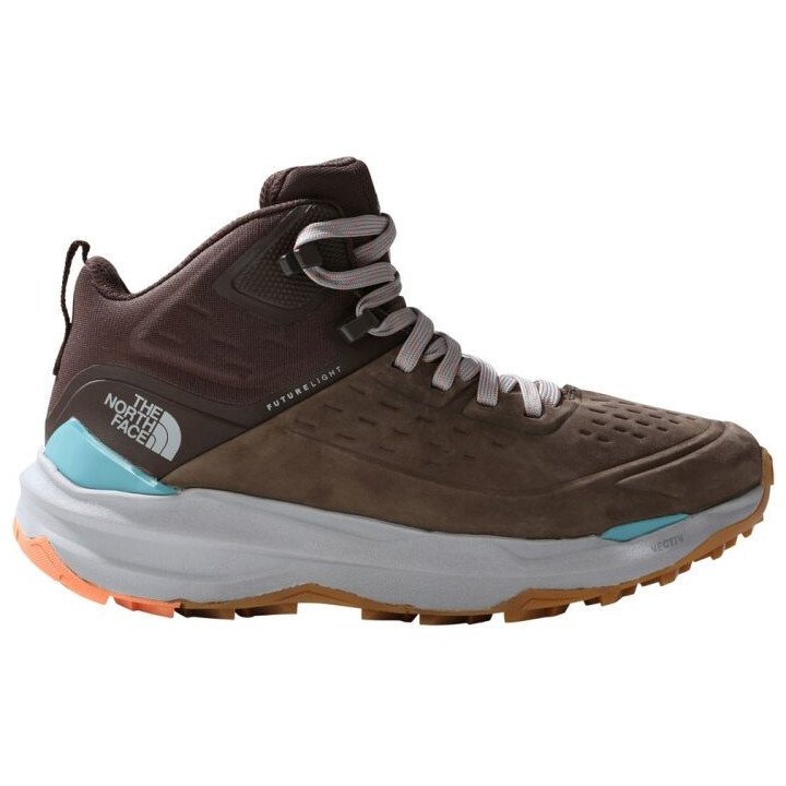 Dámské boty The North Face W Vectiv Exploris 2 Mid Futurelight Lthr Velikost bot (EU): 39,5 / Barva: hnědá