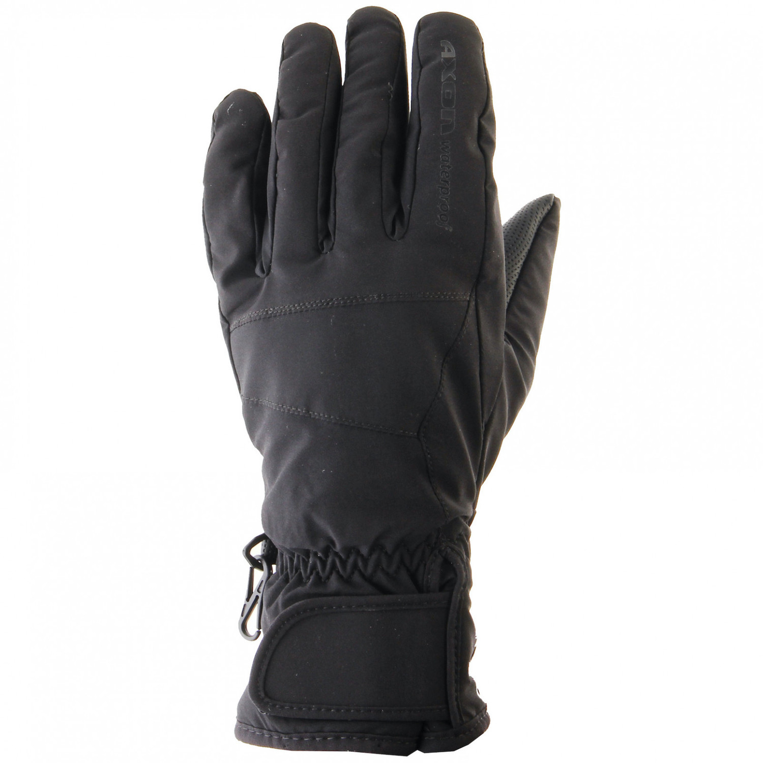 Lyžařské rukavice Axon 860 Velikost rukavic: S / Barva: černá