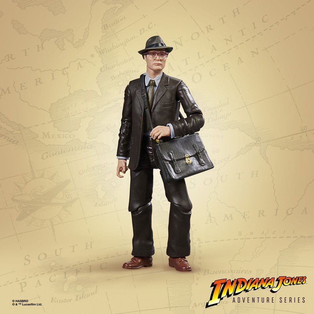 Hasbro | Indiana Jones The Dial of Destiny - sběratelská figurka Dr. Jurgen Voller (Adventure Series) 15 cm