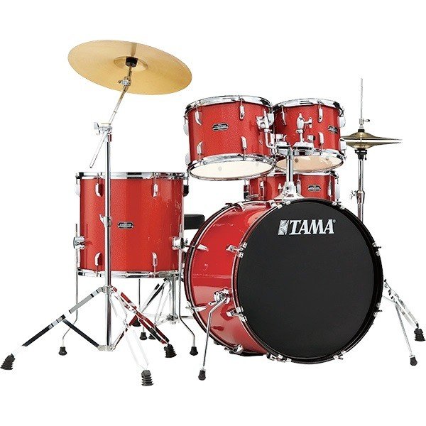 Tama StageStar Candy Red Sparkle Studio Set