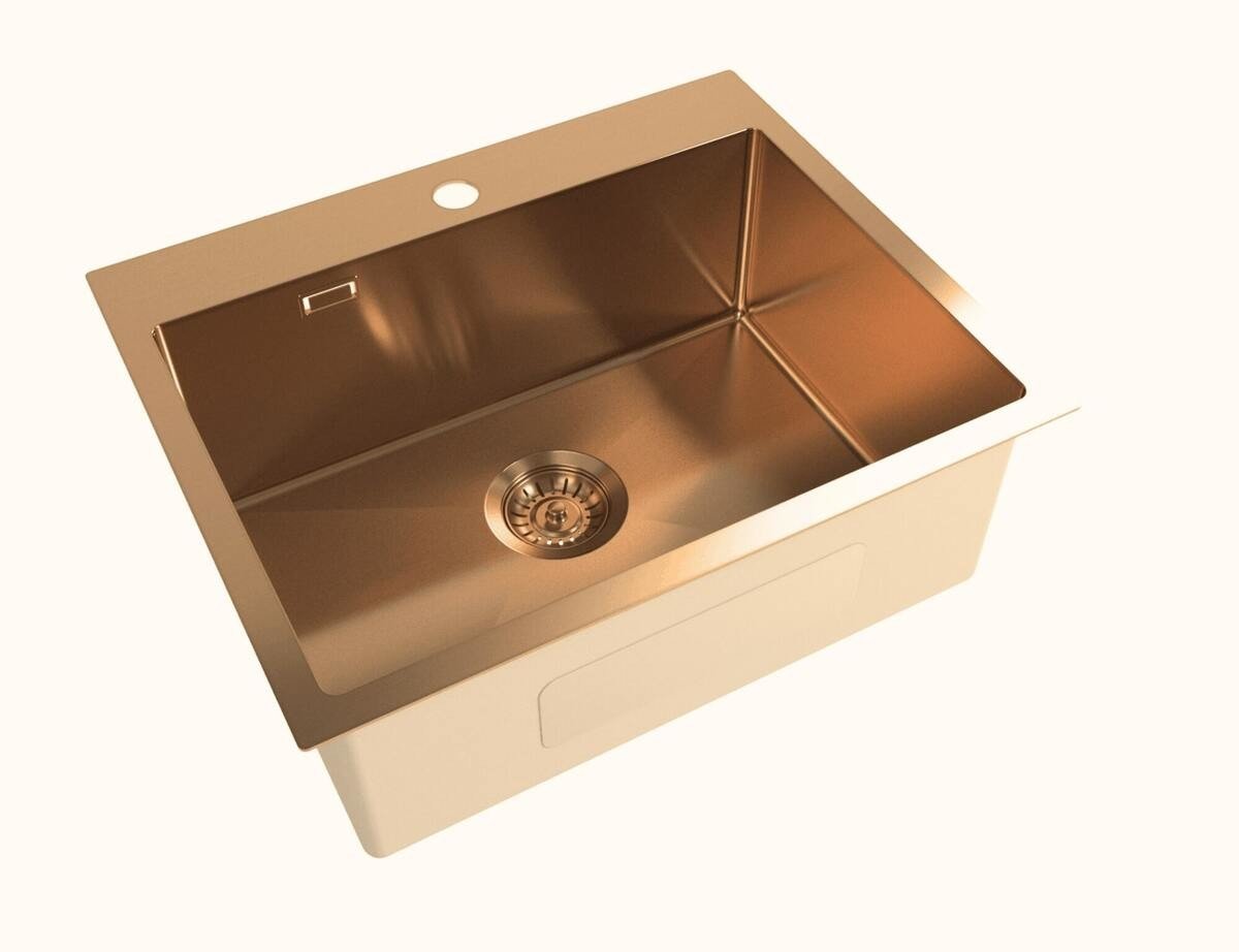 Dřez SAT Aurum rose gold SATSINK5545BRG