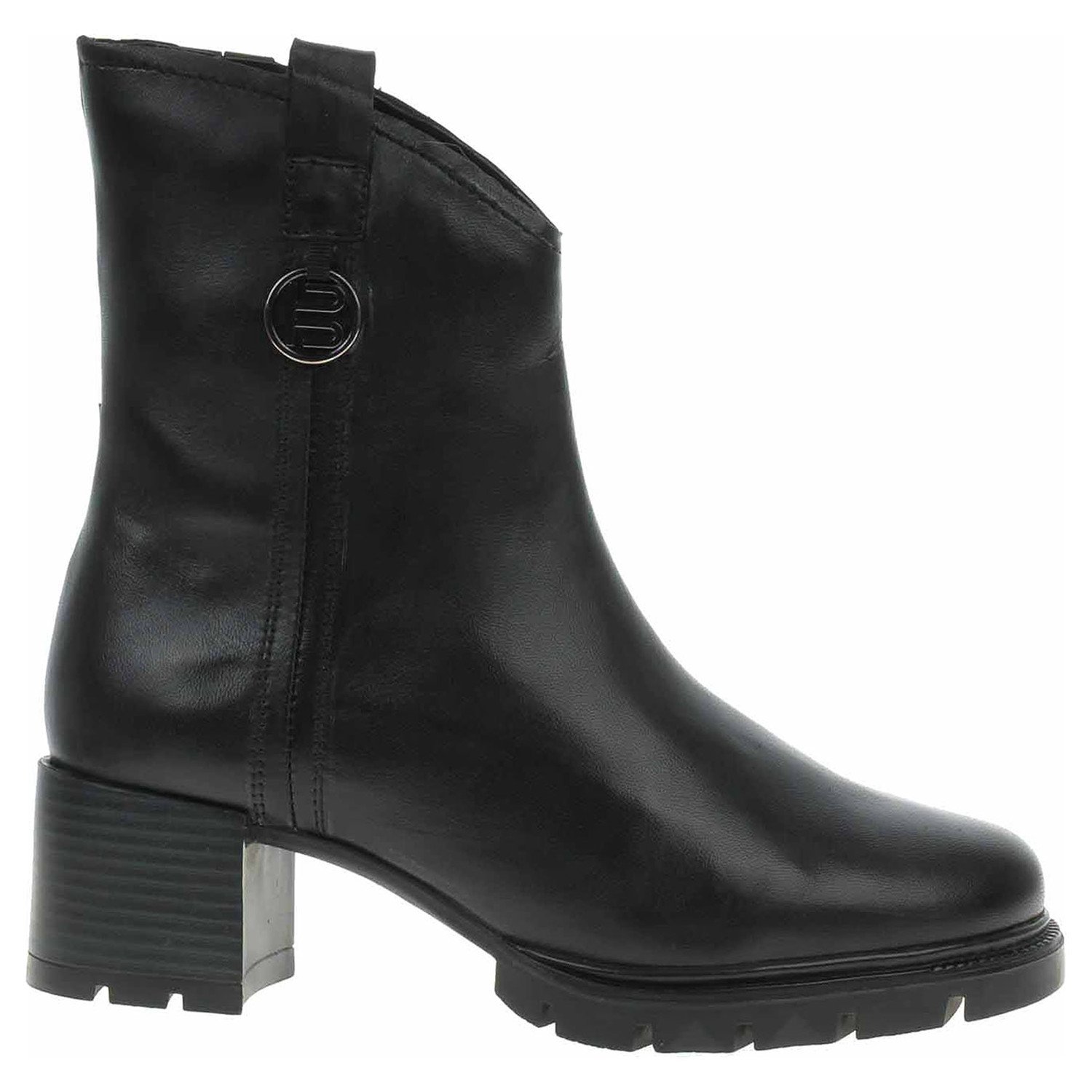 Ecco Dámské polokozačky Bagatt D11-A943E-4000 black 22601309