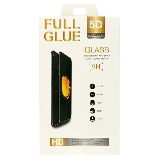 Tvrzené sklo Full Glue 5D pro IPHONE 15 PRO MAX BLACK