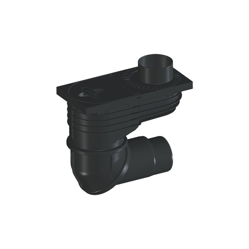 Lapač střešních splavenin HL600N DN100/125 s kloubem