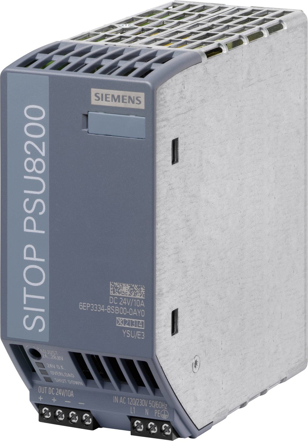 Siemens SITOP PSU8200 síťový zdroj na DIN lištu 24 V/DC 10 A 240 W Počet výstupů:1 x Obsahuje 1 ks