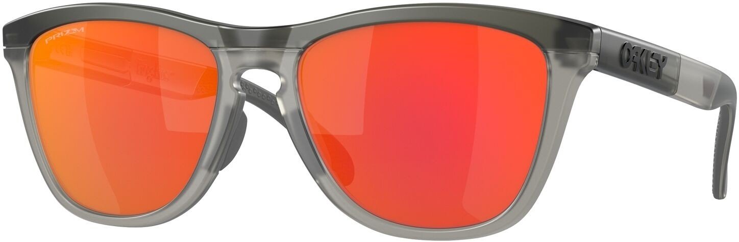 Oakley Frogskins Range - matte grey smoke/grey ink / Prizm Ruby uni