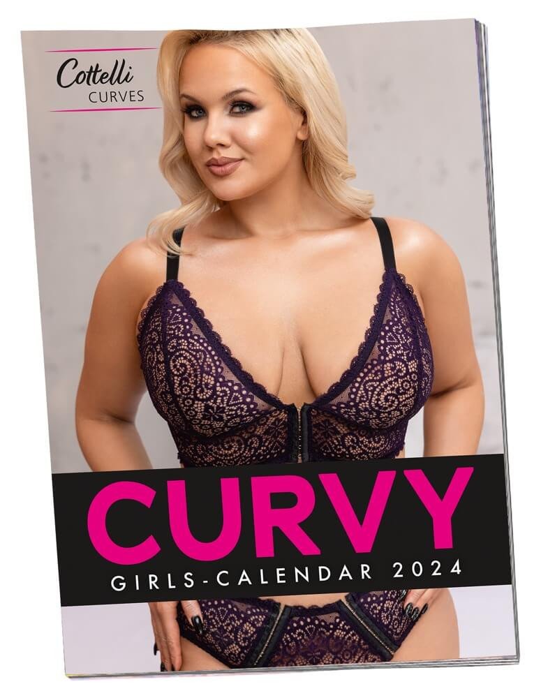 Curvy Girls - plus size erotický kalendář - 2024 (1ks)