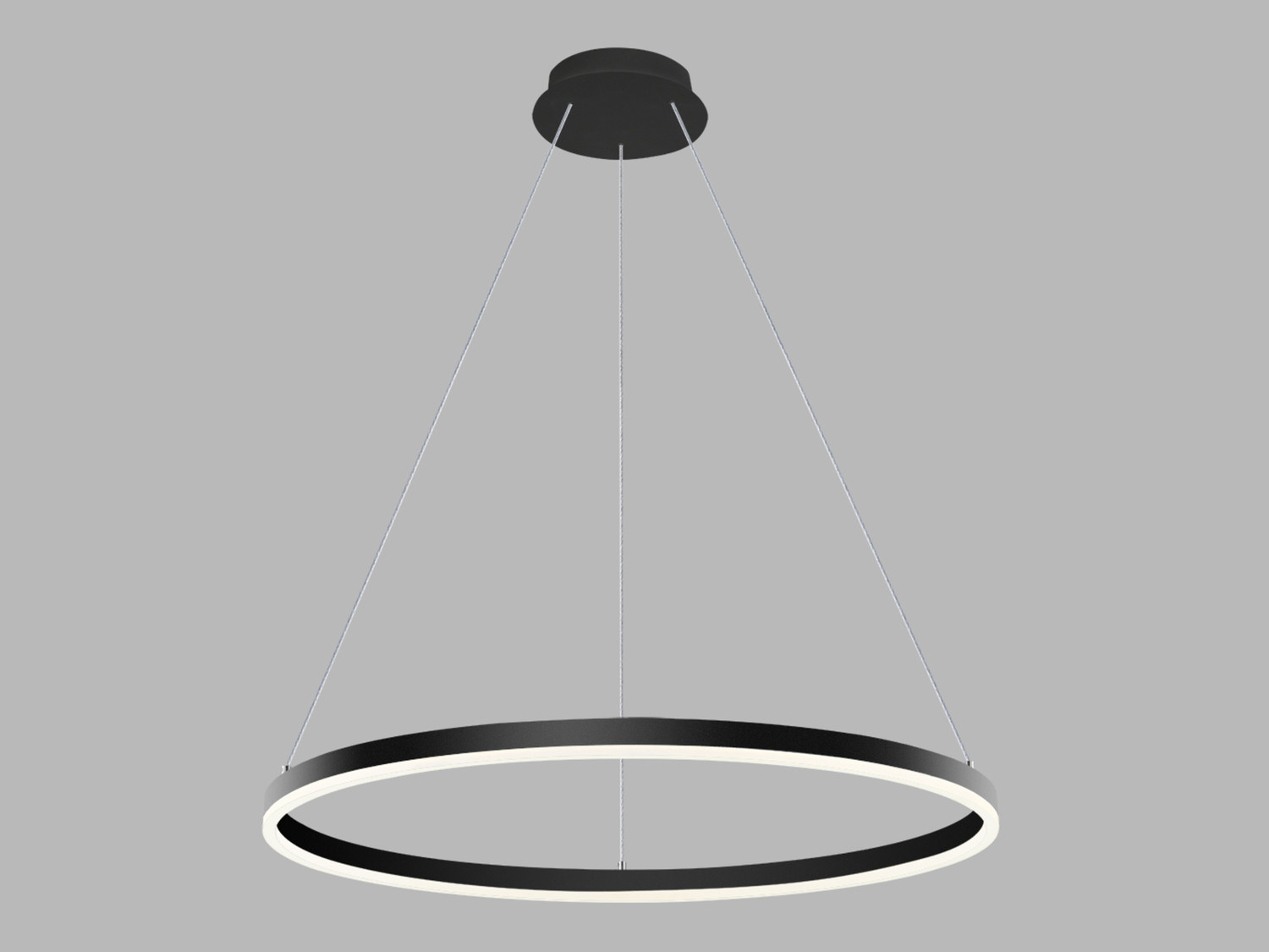 LED2 3271053D Závěsné svítidlo CIRCLE 80 P-Z, B DALI/PUSH DIM 62W 3000K/4000K černá