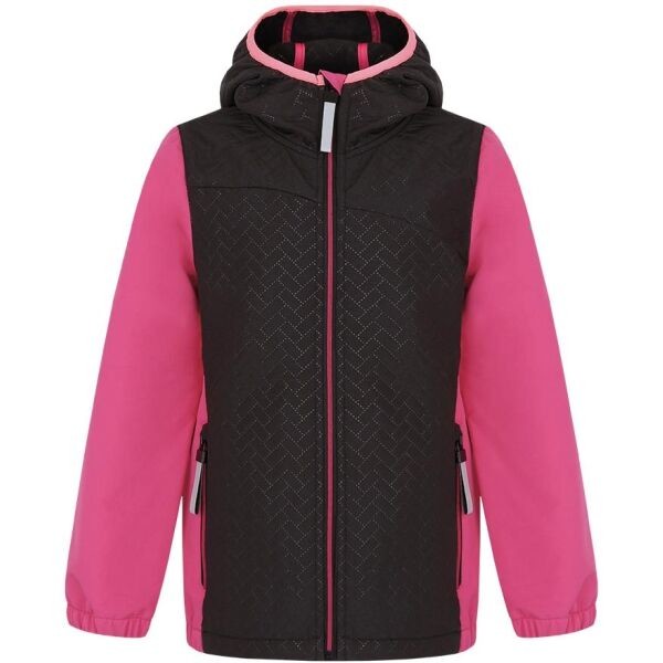 Loap URANIX Dětská bunda, růžová, veľkosť 122/128