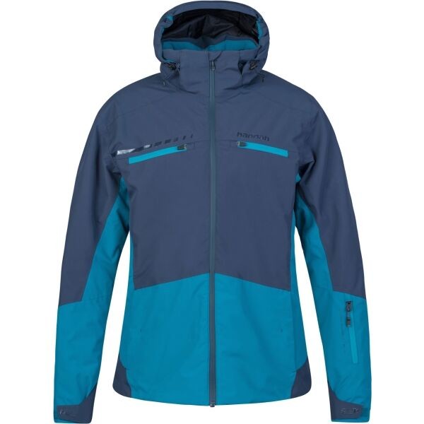 Hannah RYDERIC Pánská lyžařská bunda, modrá, veľkosť XL