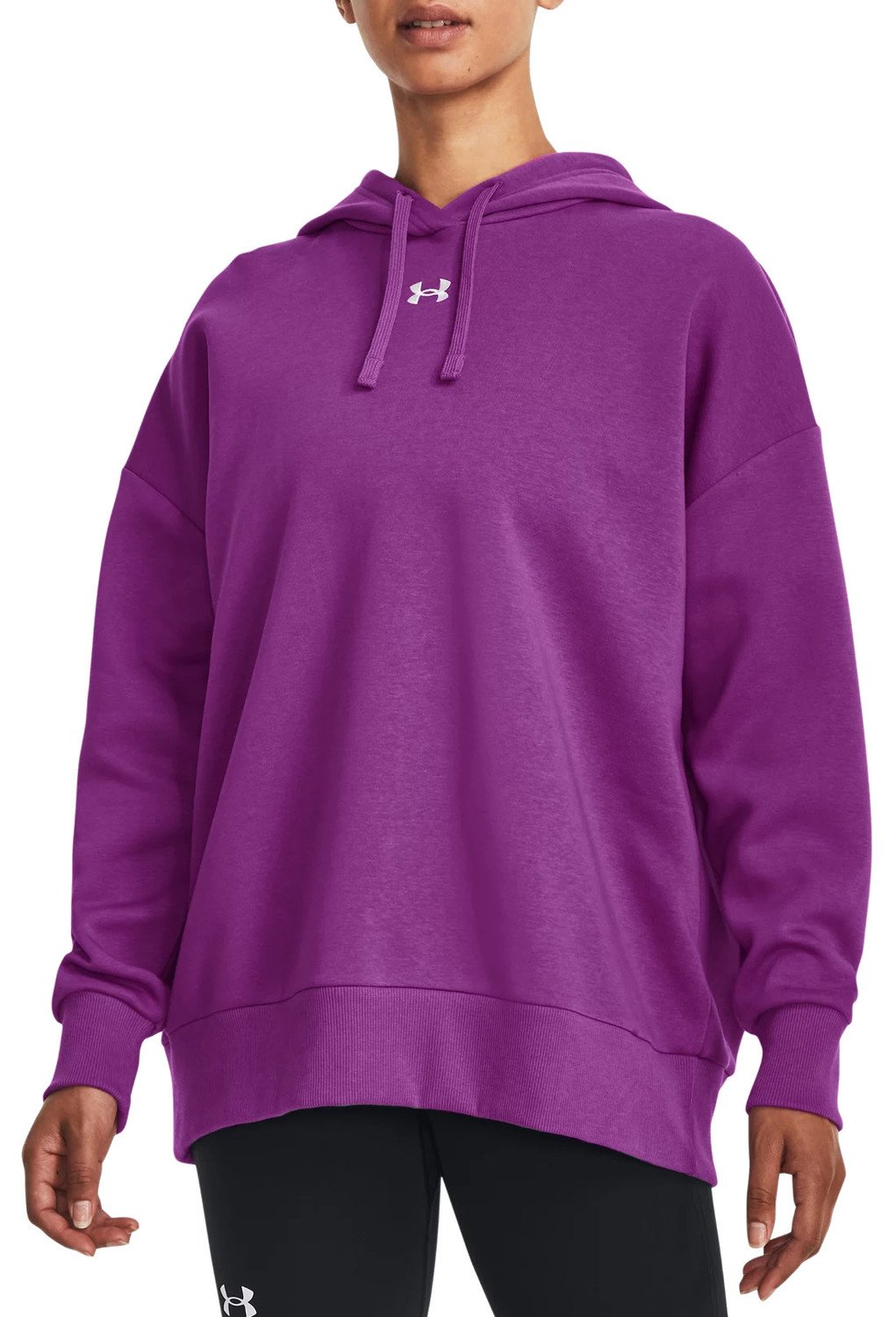 Mikina s kapucí Under Armour Under Armour UA Rival Fleece Oversized