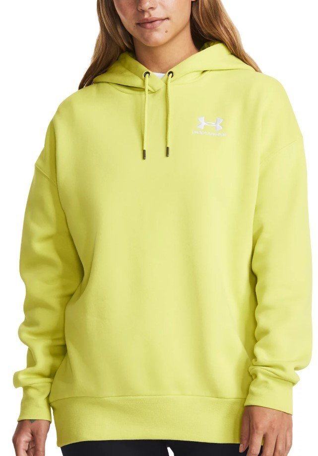 Mikina s kapucí Under Armour Essential Flc OS Hoodie-YLW